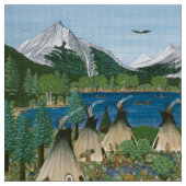 Tissu Le chef Joseph & The Nez Perce (Fermer)