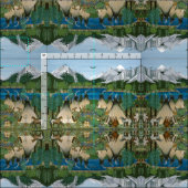Tissu Le chef Joseph & The Nez Perce (Carreau)