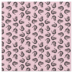 Tissu Le Cheshire Cat d'Alice au pays des merveilles