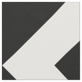 Tissu Le chevron noir et blanc tendance (Fermer)