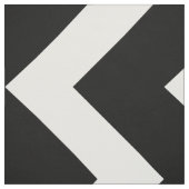 Tissu Le chevron noir et blanc tendance (Échantillon)