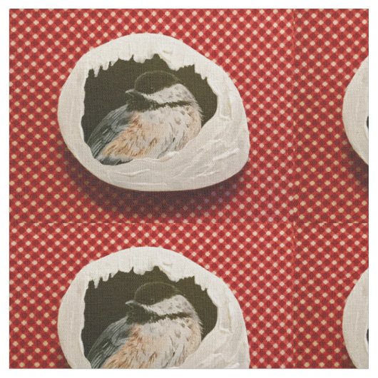 Tissu Le Chickadee Check (Fermer)