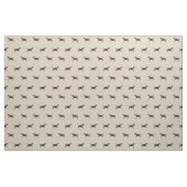 Tissu Le chien du Coonhound en marche (Fat Quarter)