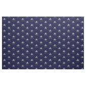 Tissu Le Claddagh (Argent) (Yard)