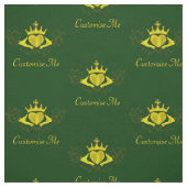 Tissu Le Claddagh (Or) (Échantillon)