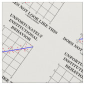 Tissu Le Comportement Institutionnel Ne Ressemble Pas À (Fermer)
