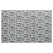 Tissu Le comptable aime la cuisine (Fat Quarter)