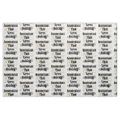 Tissu Le comptable aime la cuisine (Fat Quarter)