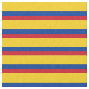Tissu Le drapeau colombien et la mode branchée