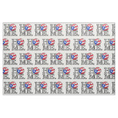 Tissu Le Drapeau de Porto Rico plus chaud (Fat Quarter)