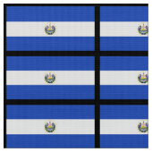 Tissu Le drapeau du Salvador (Fermer)