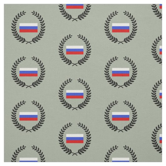 Tissu Le drapeau russe (Échantillon)