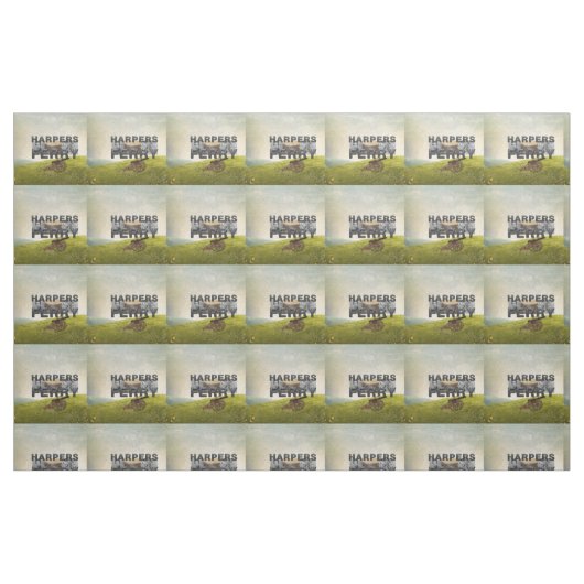 Tissu Le ferry du harpiste d'ABH (Fat Quarter)