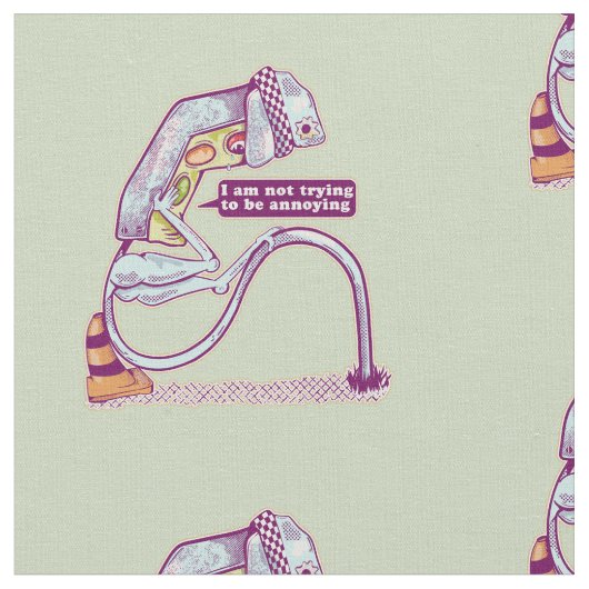 Tissu Le feu de circulation a l'air triste (Fermer)