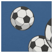 Tissu Le football (Fermer)