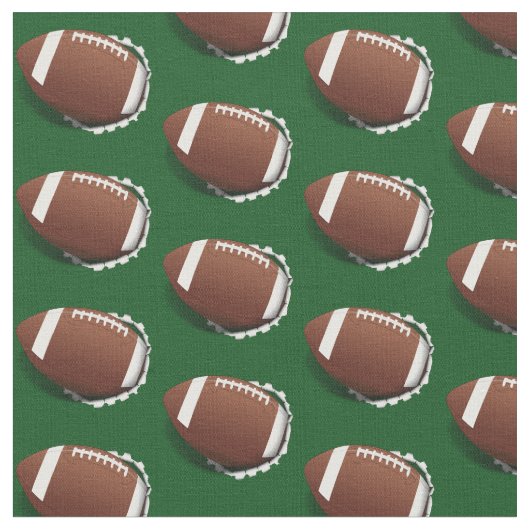 Tissu Le football se déchire (Fermer)