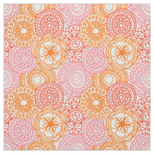 Tissu Le Hip Fun de Retro, un joli modèle floral d'ét