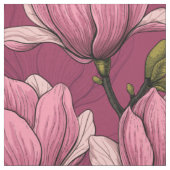 Tissu Le jardin de Magnolia (Échantillon)