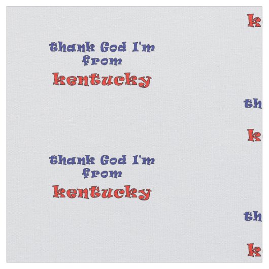 Tissu Le Kentucky (Fermer)