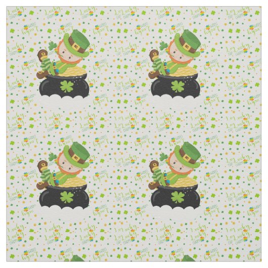 Tissu Le lutin du paddy de St (Échantillon)