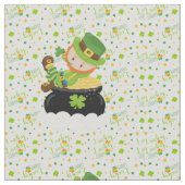 Tissu Le lutin du paddy de St (Détail)