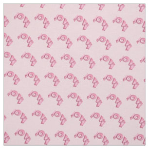 Tissu Le motif de Valentine. Amour