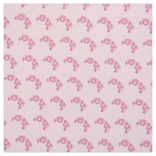 Tissu Le motif de Valentine. Amour (Échantillon)