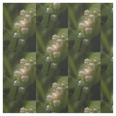 Tissu Le muguet floral (Échantillon)