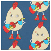 Tissu Le musicien de rock Egghead (Fermer)