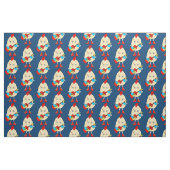 Tissu Le musicien de rock Egghead (Fat Quarter)