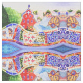 Tissu Le parc de Gaudi (Fermer)