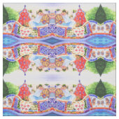 Tissu Le parc de Gaudi (Échantillon)