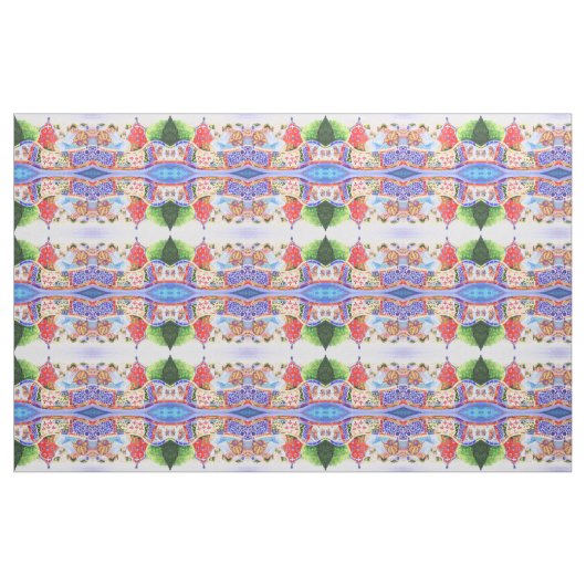 Tissu Le parc de Gaudi (Fat Quarter)