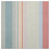 Tissu Le pastel raye le corail d'Aqua (Échantillon)