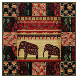 Tissu Le patchwork africain