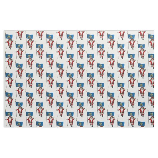 Tissu Le Père Noël Arrive À Idaho (Fat Quarter)