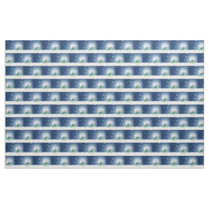 Tissu Le personnage de bonhomme de neige de Noël adorabl