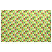 Tissu Le pickball de printemps sur mesure verte (Fat Quarter)