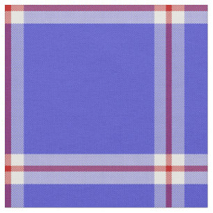 Tissu Le plaid des patriotes