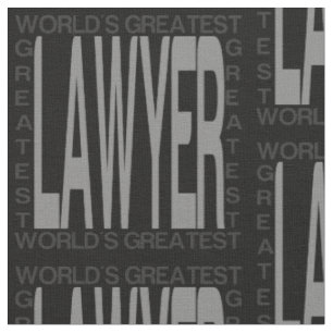 Tissu Le plus grand avocat des mondes