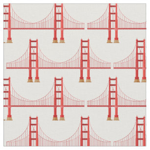 Tissu Le pont du Golden Gate San Francisco, Californie