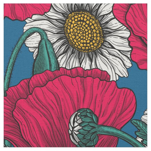 Tissu Le pré (Fermer)