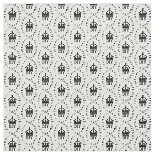 Tissu Le roi du do-it-yourself (Échantillon)