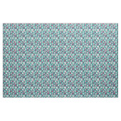 Tissu Le rose et la conception bleue d'ABC (Yard)