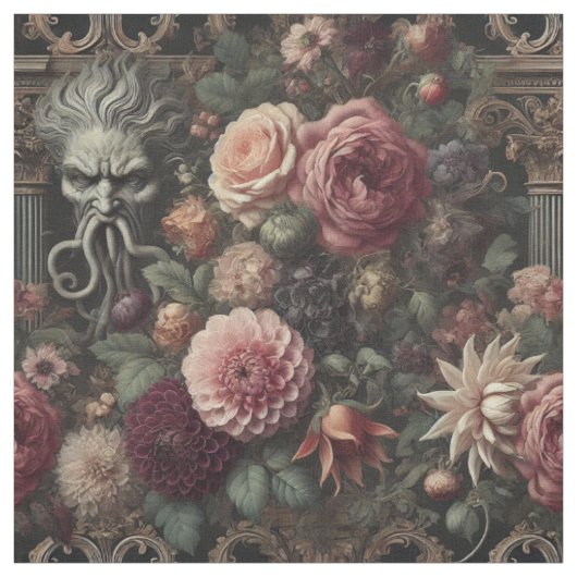 Tissu Le sermon du Bloomeater - Carreau de déclaration g (Échantillon)