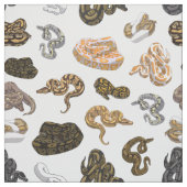 Tissu Le serpent de python de boule Morph le motif (Échantillon)