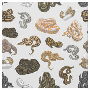 Tissu Le serpent de python de boule Morph le motif