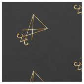 Tissu Le sigil d'or de Lucifer (Fermer)