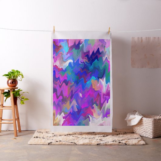 Tissu Le temps de Squigglin... (In Situ)