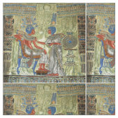 Tissu Le trône de Tutankhamon (Fermer)